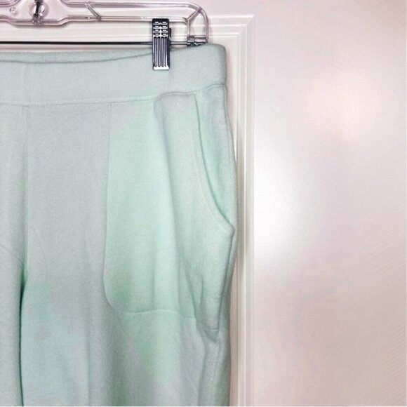 2/$30 Dia & Co Mint Green Silky Soft Velveteen Cozy Lounge pants with POCKETS PS - Picture 7 of 11